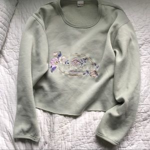 Vintage cropped Cherokee Sweater